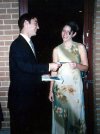 Andy Byrd plays doorman for Julie Hick