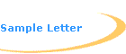 Sample Letter
