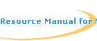 Resource Manual for Non-Profit Organizations