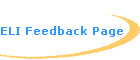 ELI Feedback Page