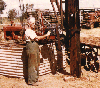 Diptank hoist