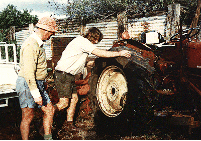 Flat tyre