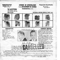 [ John Dillinger, Federal fugitive ]