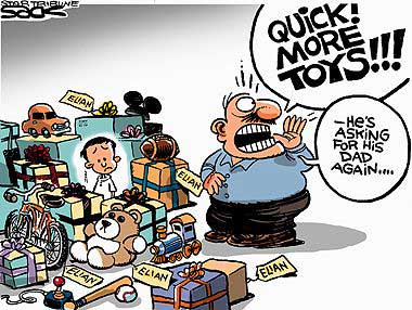 More cartoons about Eliancito? Click on the picture