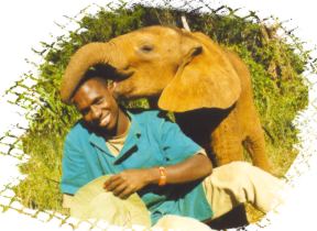 Icholya en verzorger Julius