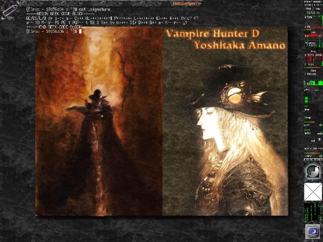 Vampire Hunter D - By Yoshitaka Amano