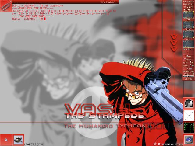 Vash the Stampede from Trigun