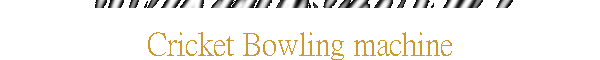 Cricket Bowling machine
