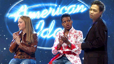 Elvin hosts the third season of American idol