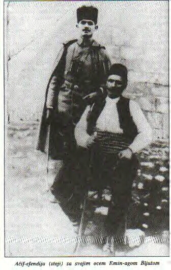 Acif Efendija sa ocom Emin-agom