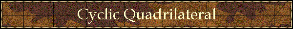 Cyclic Quadrilateral