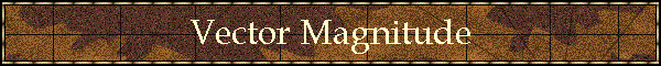 Vector Magnitude