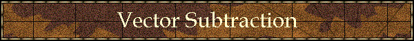Vector Subtraction