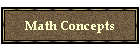 Math Concepts
