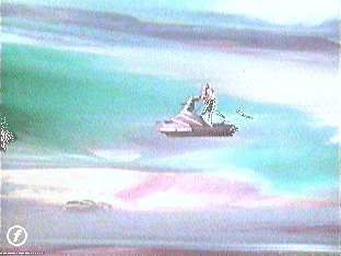 "Flying blind on a rocket cycle..."