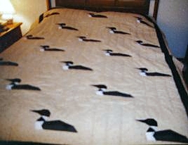 Loon Bed Quilt