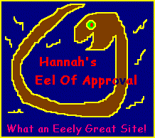Hannah's Eel of Approval