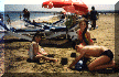 Christine, George and I on Lady's Mile Beach