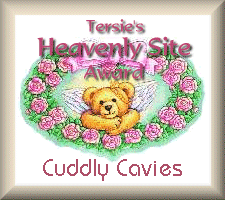 Tersie's Heavenly Site Award