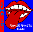 I did a tongue twister for Camp Grin! Snicker's Sneak Snacks Silently