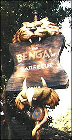 Bengal Barbecue sign