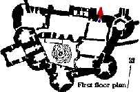 Map of castle