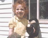 Holly and Kitty Cat