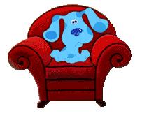 Blue/thinking chair