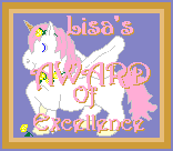 Lisa's Enchanted Award