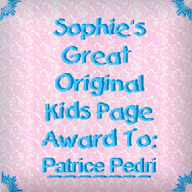 Sophie's Award