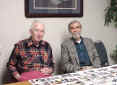 Rev. Herman Schroeder and Harry Davis