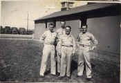 Al & three buddies Camp Phillips