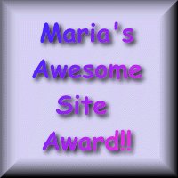 Maria's Awesome Site Award