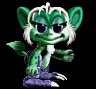 GREEN PURPLE GRORN