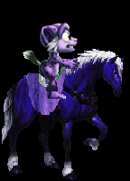 NORN RIDING HORSE