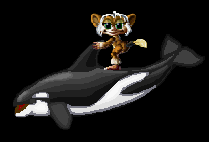 NORN RIDING WHALE