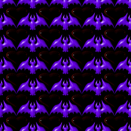 purple bats