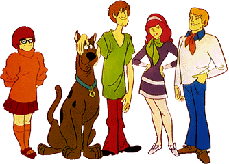 Not pictured are Scrappy Doo , Scooby Dum , or Scooby Dee