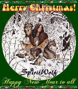 Spiritmates Christmas Gift from Spirit Wolf