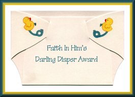 My first award!!