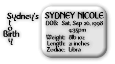 Sydney's Birth Story