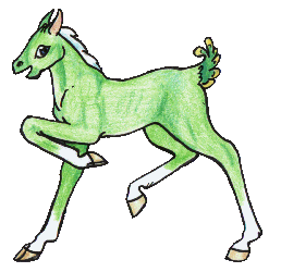 Jendi'Yap as a foal