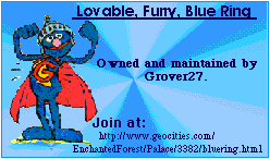 Lovable, Furry, Blue Ring Banner