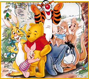 Pooh and the gang