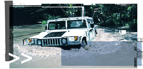 Ford up to 30" of water.