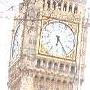In front of Big Ben