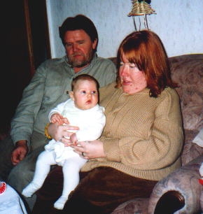 Mein Onkel Norbert, meine Großcousine Gesine und meiner einer :o)