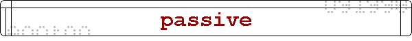 passive