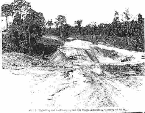 Upgrading and realignment section of the Bangkok Bypass near Kilo 91 ...