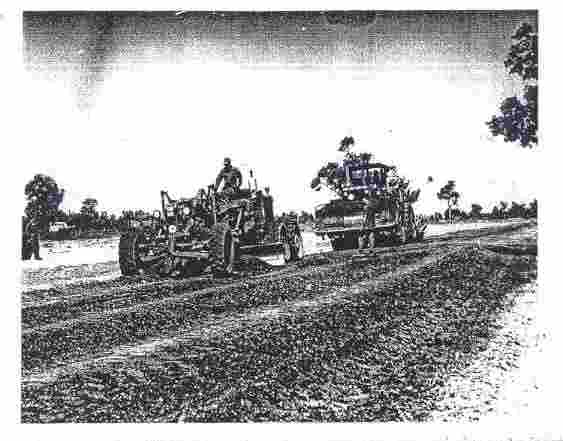 Work on a road near Korat R.T.A.F.B.